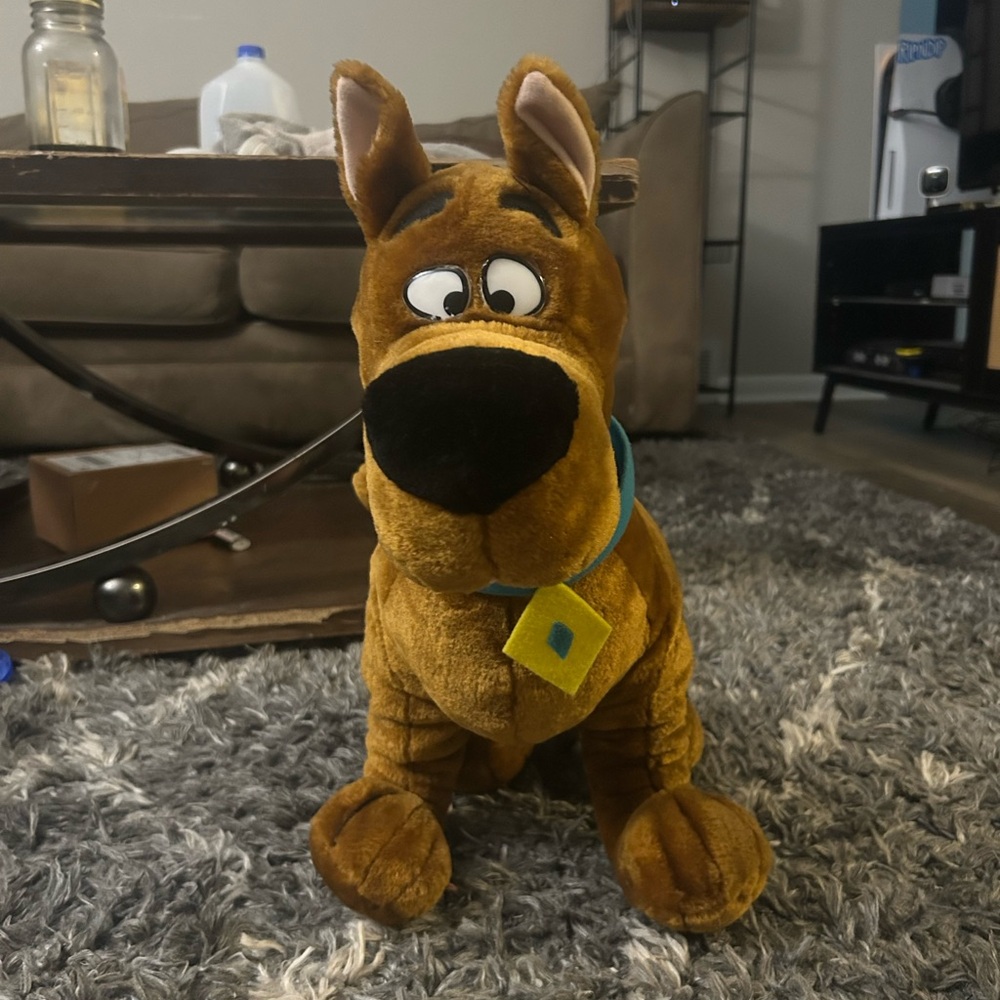 Cartoon Network Brown and Black Plush scooby doo
